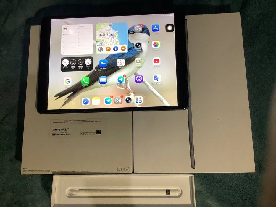 Планшет iPad Air 3 Space Gray, 64 Gb + стiлус Apple Pencil (1st Generation)