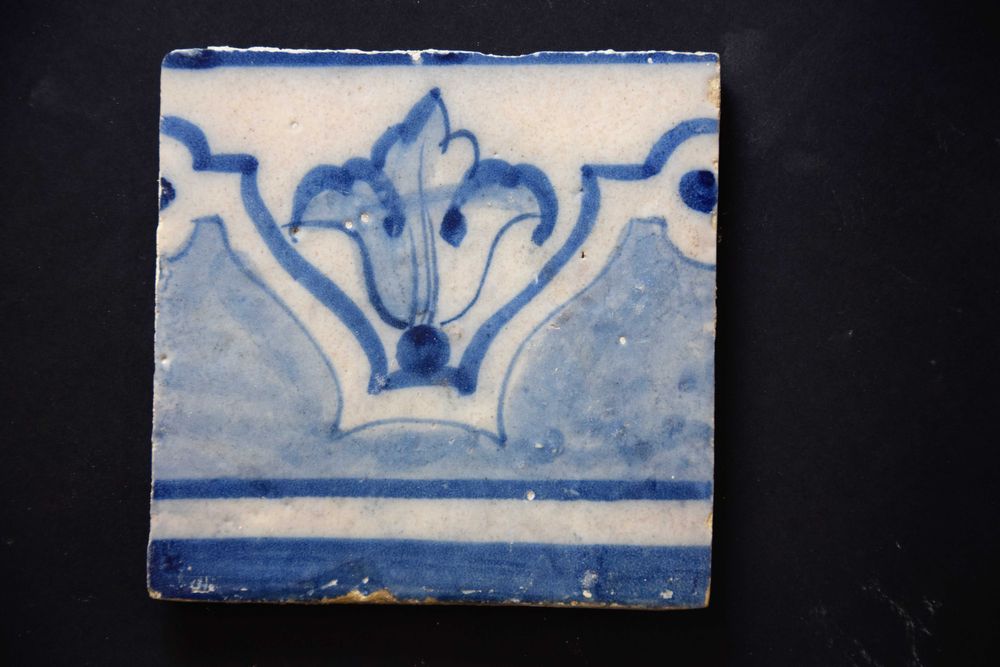 Azulejos Pombalinos, 1780, pintados à mão.