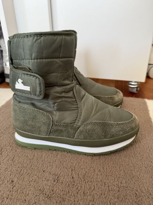 Śniegowce buty zimowe unisex khaki Rubber Duck r.33