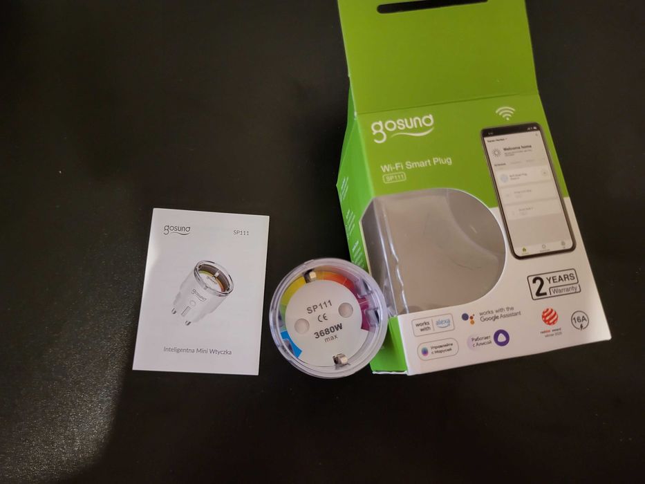 Nowe gniazdko WiFi 3680w 16a Tuya programator watomierz