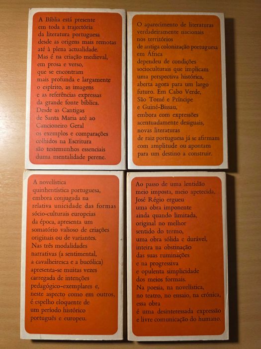 4 livros da coleção Biblioteca Breve