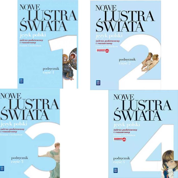 Zestaw Nowe Lustra Świata 1,2,3,4