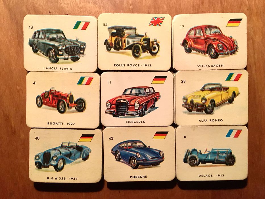 MAJORA - loto de automóveis - ref. 676 - completo - anos 60