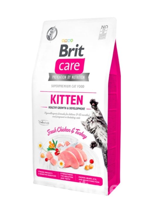 Корм для кошенят Brit Care Cat Grain Free Kitten