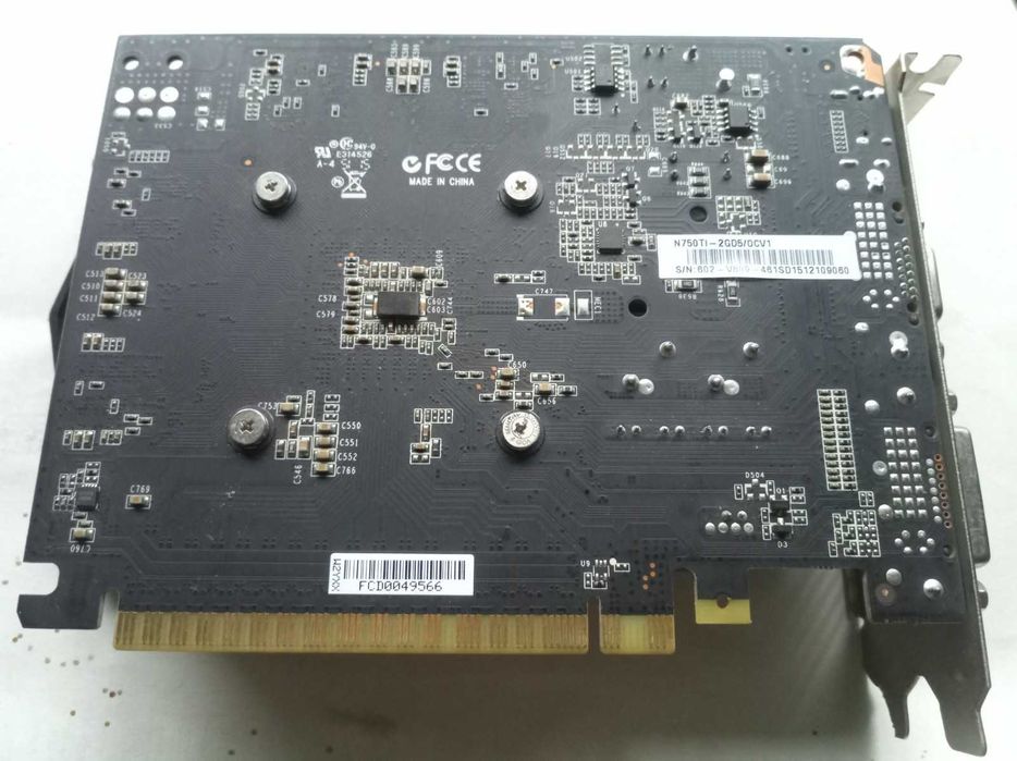 Відеокарта MSI GeForce GTX750Ti 2GbDDR5 (1059/5400) (DVI, HDMI, D-Sub)