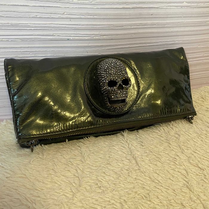 Клатч Thomas Wylde из лакированной кожи сумка женская