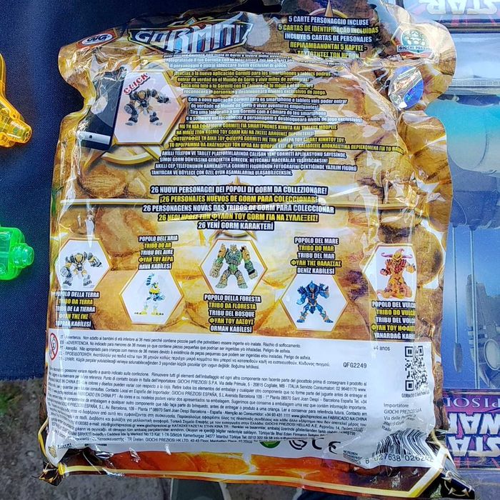 Gormiti pack de 5 figuras novo e fechado