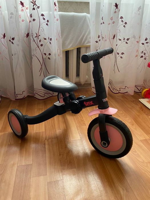 Велосипед-біговел 2 в 1 Caretero (Toyz) Fox Pink