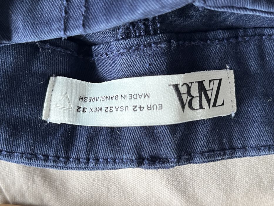 Spodnie męskie cargo Zara 42/32