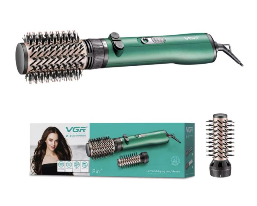 Фен-браш для волосся 2в1