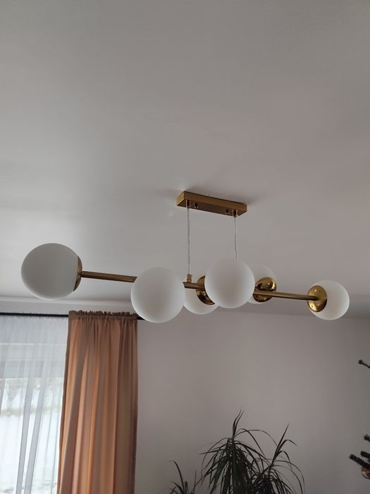 Lampa sufitowa żyrandol kule