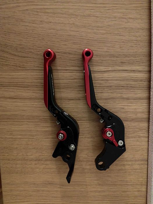 Manete travão e embraiagem dobrável mota