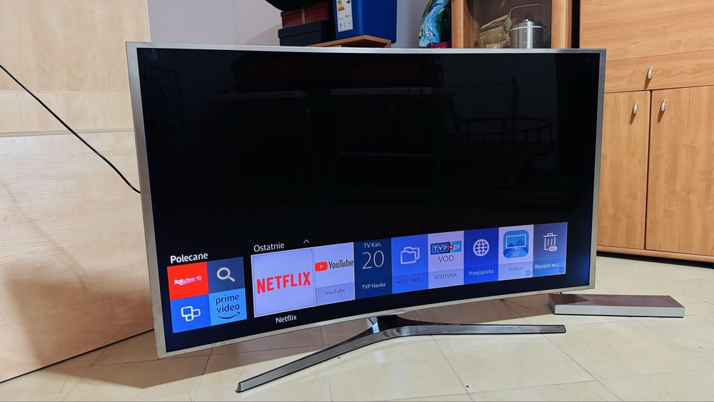Telewizor Samsung 55 cali zakrzywiony UE55JS9000 + One Connect Box