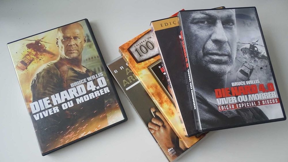 Bruce Willis Duro de Matar . Die Hard - Colecção 4 DVDs