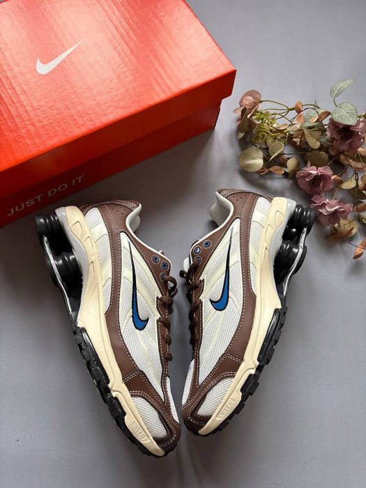 БЕЗ ПЕРЕДПЛАТИ ‼️Кросівки Nike Shox Ride 2 Brown White