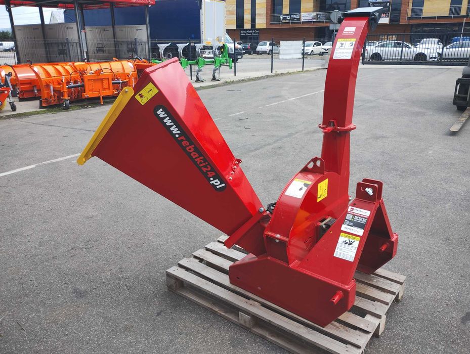 Rębak REMET RT 630 -  Tarczowy rozdrabniacz do gałęzi REMET CNC