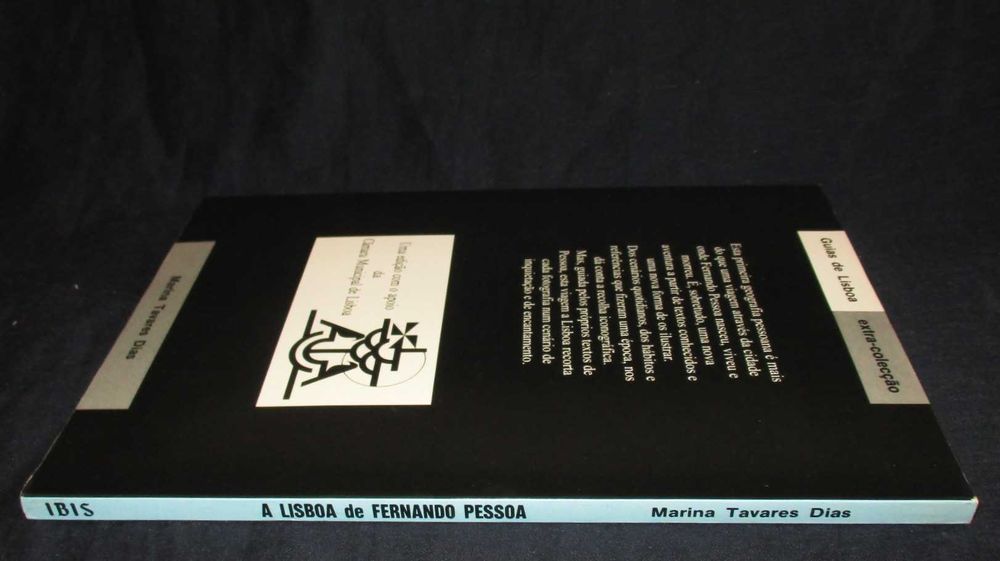 Livro A Lisboa de Fernando Pessoa Marina Tavares Dias