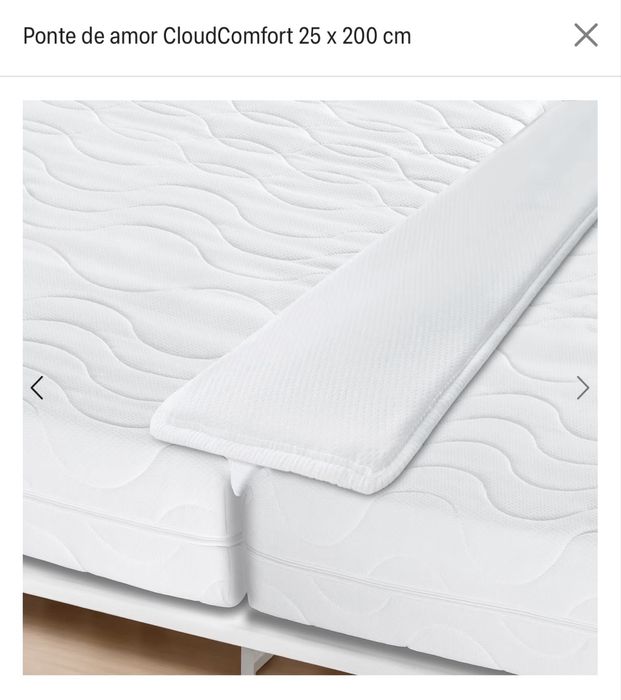 Dois Colchões Viscoelásticos Sleezzz® Premium 80x200cm - Novos