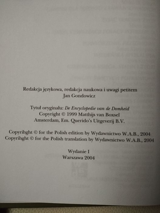 Boxsel Encyklopedia głupoty