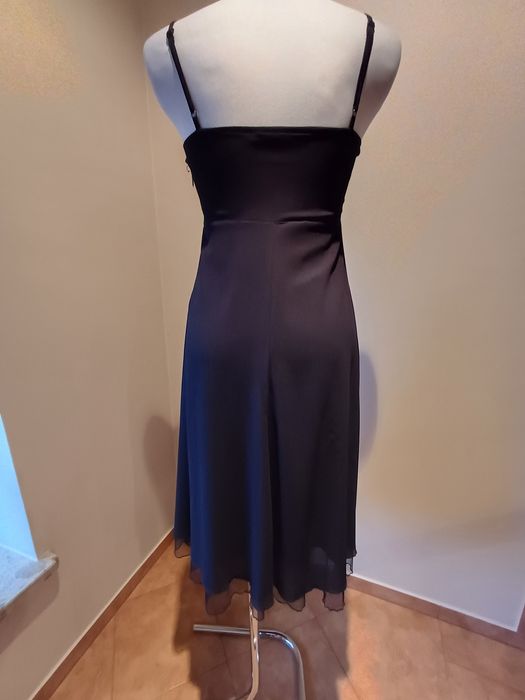 wieczorowa sukienka na ramiączkach, Vila Clothes, r. M, stan bdb