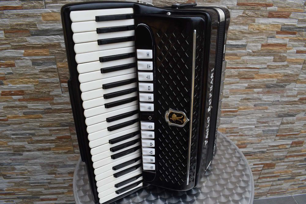 Acordeao Paolo Soprani 4 Voz 120 Baixos,N 330