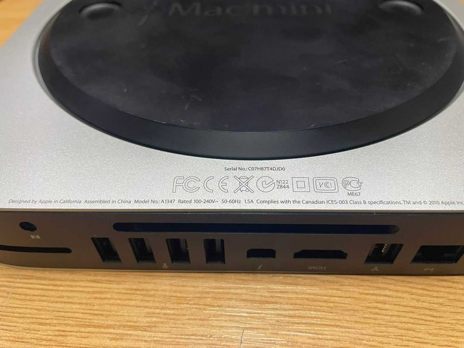 MAC MINI Apple a1347 core i5 2,3ghz DDR3 8gb