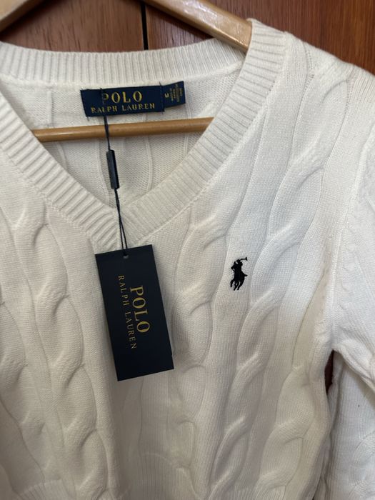 Malha branca Polo Ralph Lauren