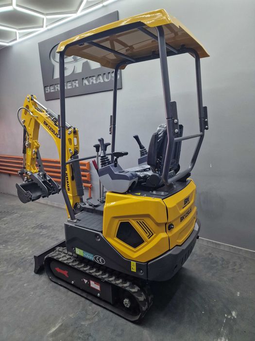 NOWA Mini Koparka Berger Kraus BK1250JS JOYSTICK skrętne ramie
