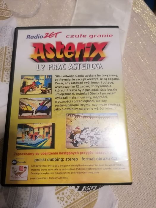 Asterix ,12prac Asterixa  na vcd
