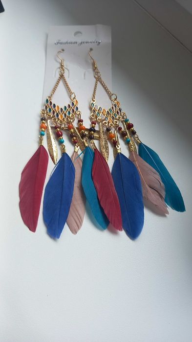 Kolczyki w stylu boho