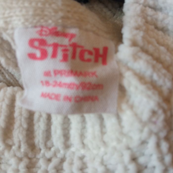Piękna tunika ze Stitchem Disney Primark 18-24 mce