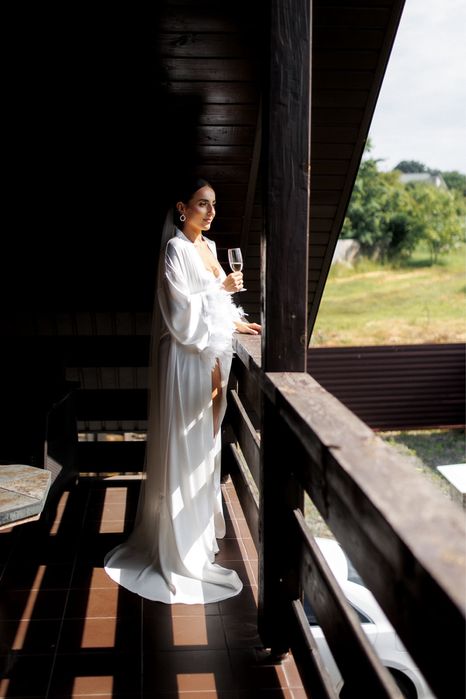 Халат для ранку нареченої