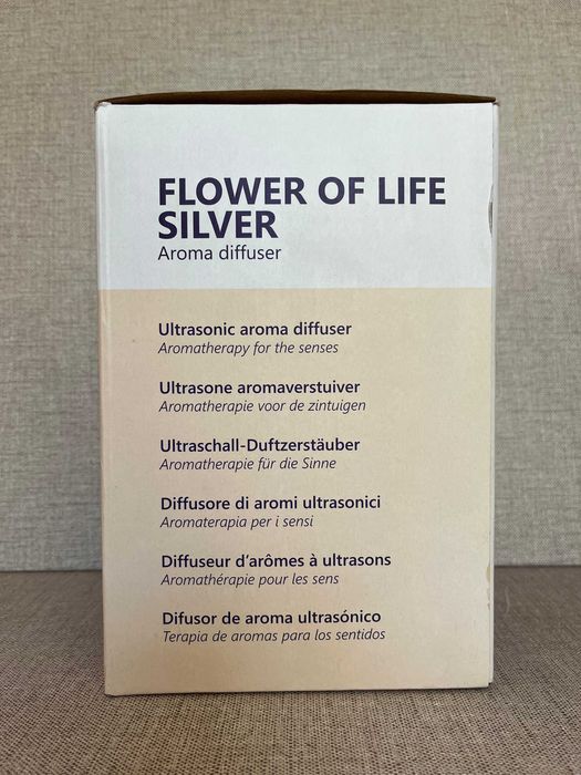 Difusor de Aromas Ultrasónico "Flower of Life" | LED