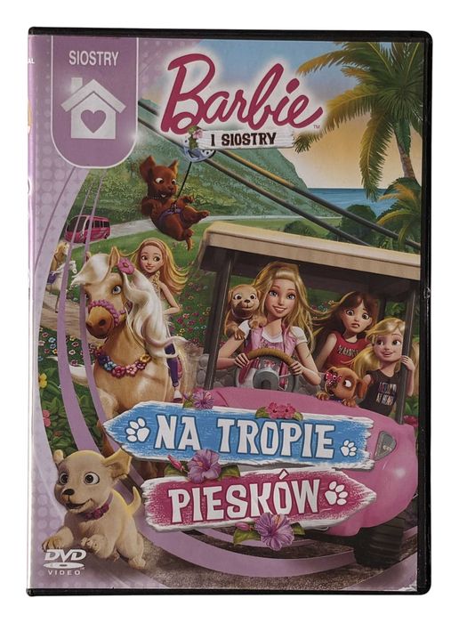 Barbie i Siostry Na Tropie Piesków DVD Bajka Dla Dzieci Dubbing Polski