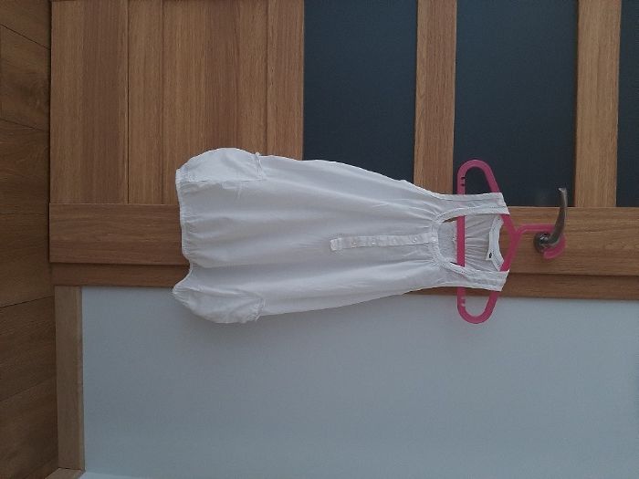 Biała lekka sukienka dla dziewczynek Units 8 lat