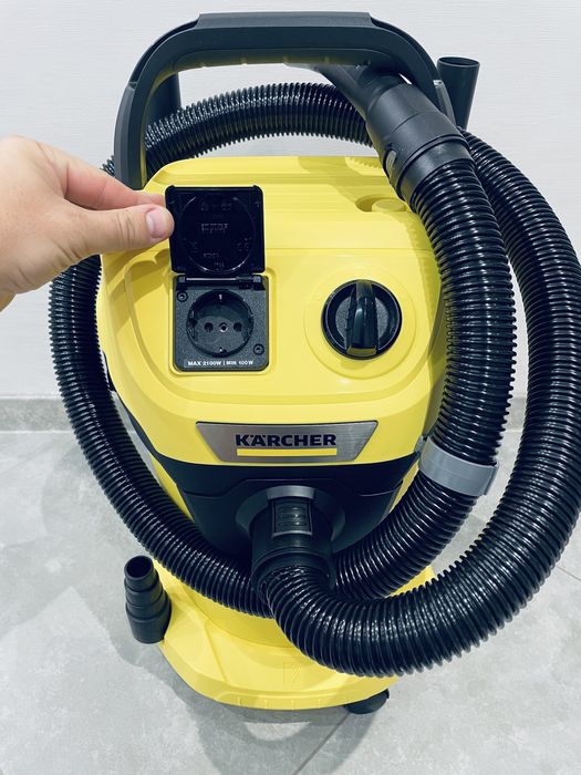 Оренда будівельного пилососу Karcher WD3 з розеткою під іструмент