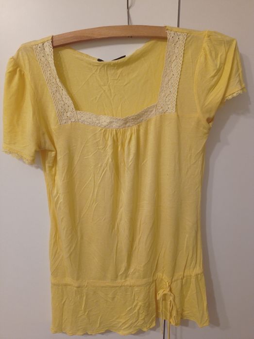 Bluzka żółta letnia