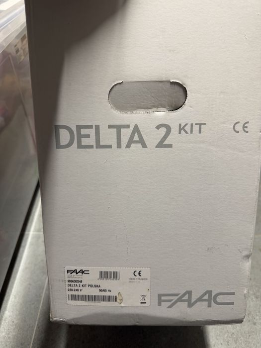 Napęd do bramy Faac Delta 2 (500kg) + wózki OKAZJA