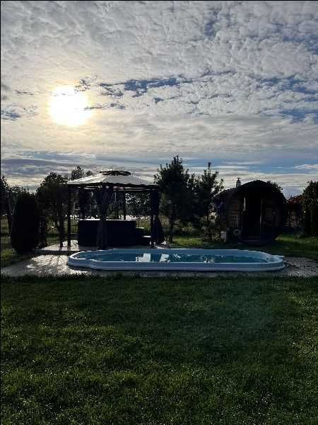 Dom na Mazurach gorące kąpiele w jacuzzi saunie na FERIE ZIMOWE Ełk