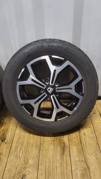 Felgi Koła Dacia 17" 5x114,3 z oponami 215/60 R17 Duster Nissan Qashqai