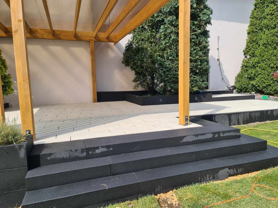 Usługi brukarskie Brukarstwo kostka brukowa Śląsk Będzin