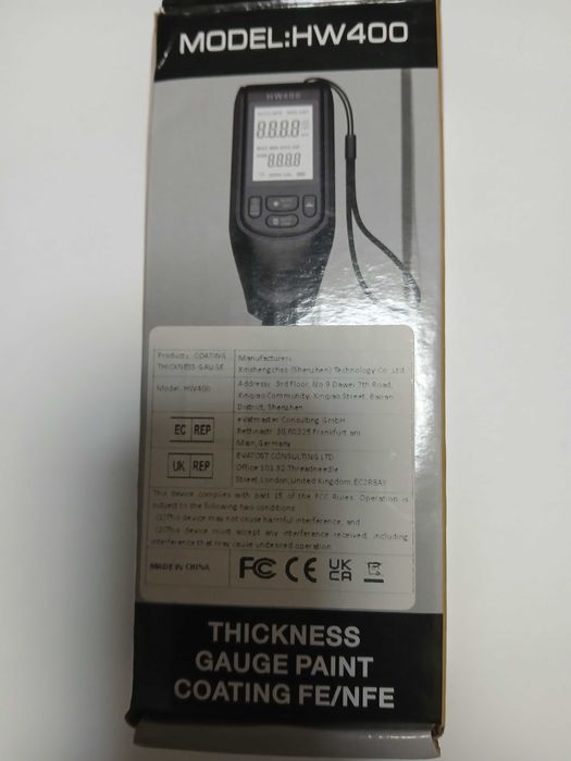 Товщиномір фарби HW 400