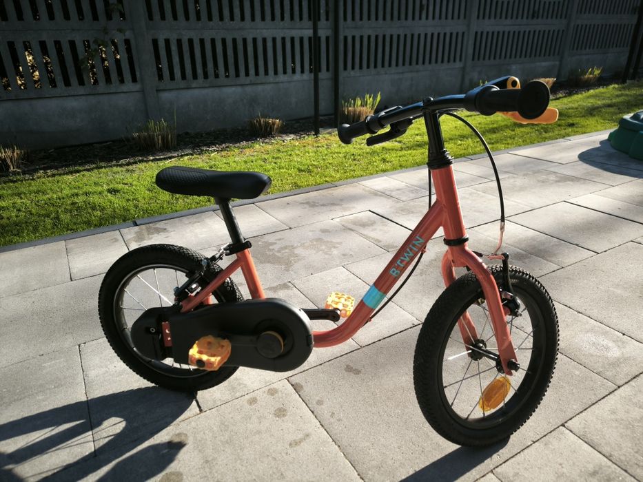 2 in 1 Rowerek dziecięcy Btwin 500 Discover 14 cali
