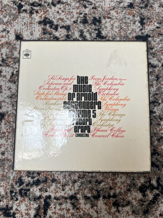 Arnold Schoenberg - vol.5 Vinyl Box