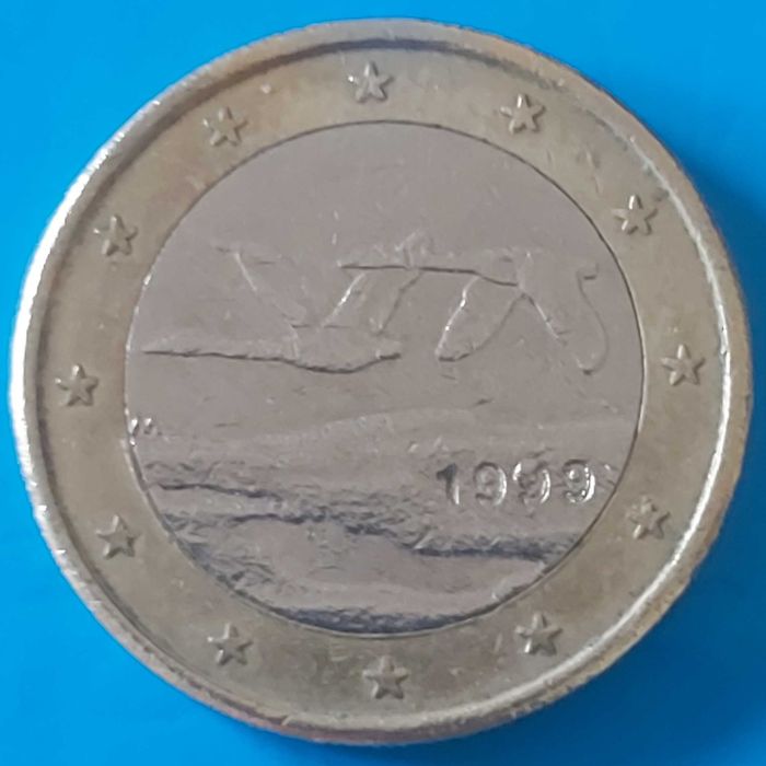 1 Euro de 1999 da Finlândia, Cisnes