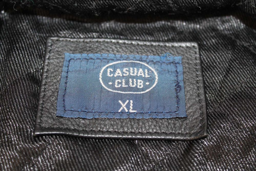 Мужская кожаная куртка Debenhams . Размер XL.52-54.