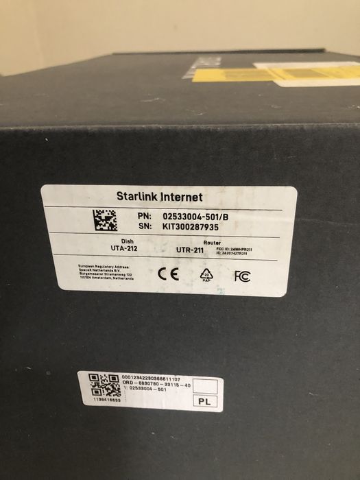 Супутниковий модем Старлінк Starlink Internet
