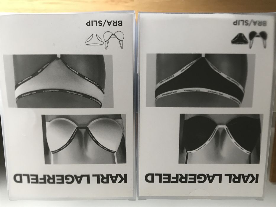 Karl Lagerfeld - Conjunto sutien e cueca - NOVO