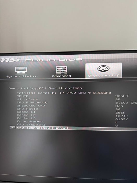 Intel i7 7700 + SSD 500GB + Noctua Cooler + Board MSI