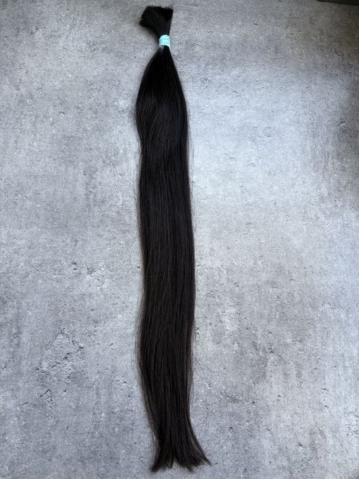 Wlosy naturlane dziewicze ciemny braz